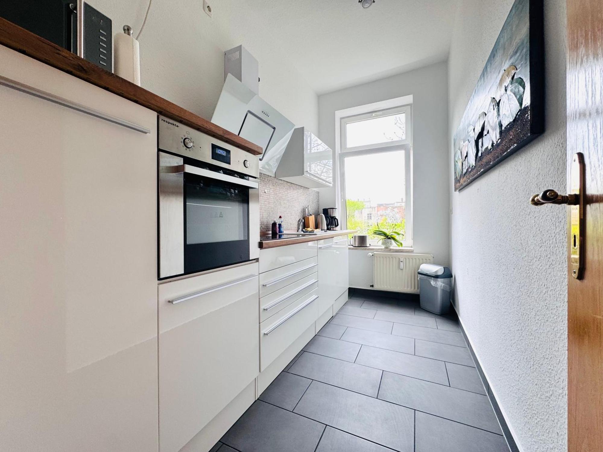 Attraktive Wohnung Im Schoenen Hinterhof Schwerin  Exteriér fotografie